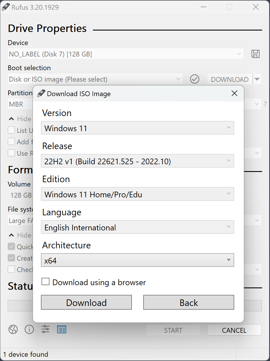 Magnetisk overskud strop Rufus - Create bootable USB drives the easy way